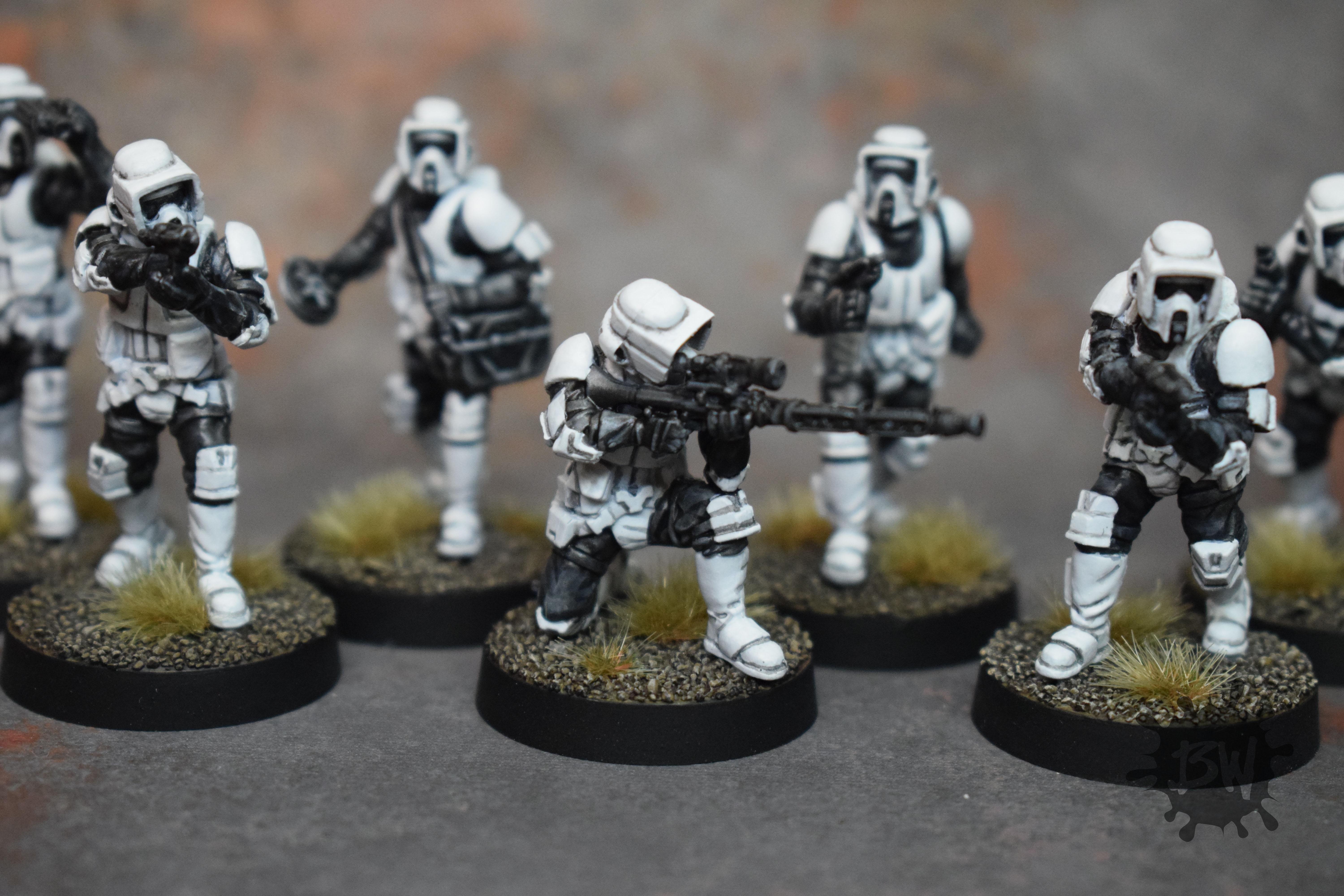 Bw, Ffg, Scout Troopers, Star Wars Legion Scout Troopers Gallery